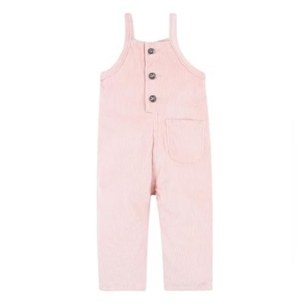 Levi's Overalls Pink Corduroy Buttons Pockets Size 2T NEW